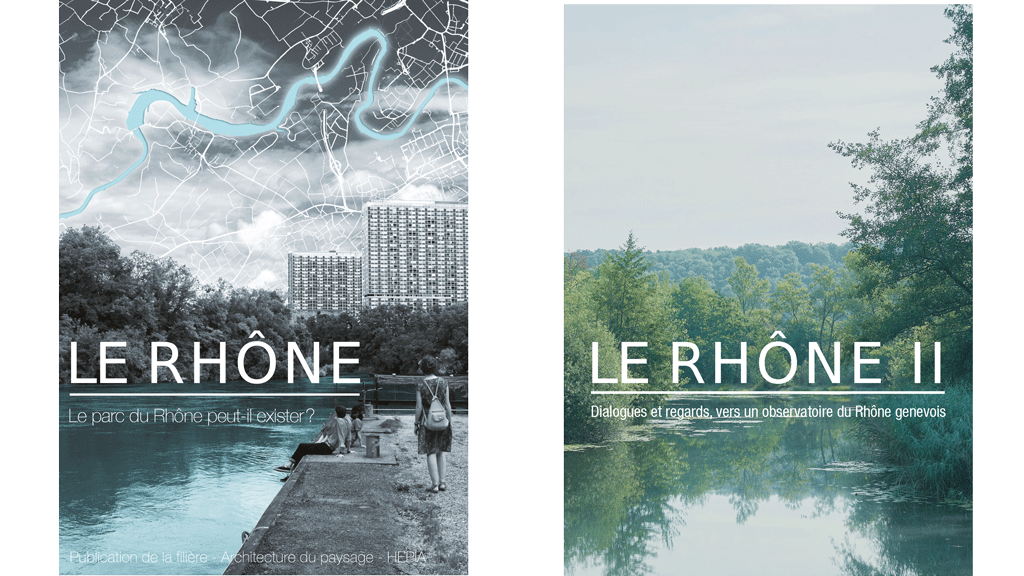 Couvertures illustrations publications Rhône